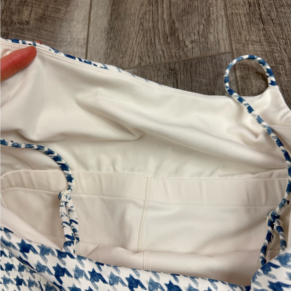 Z Supply Blue Houndstooth Dress - Picture 8 of 14